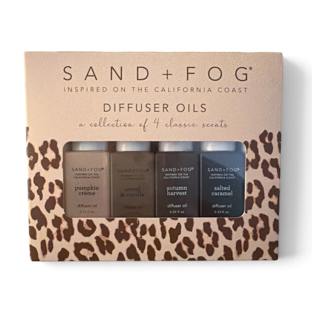 Sand + Fog Fall / Autumn Diffuser Oil Set - New